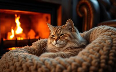 Blog o kotach 22 Zimno a starsze koty – na co zwrócić szczególną uwagę
