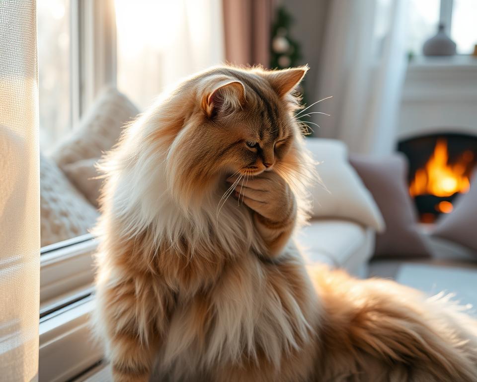 pielegnacja-siersci-dlugowlosego-kota-zima pielęgnacja sierści długowłosego kota zimą