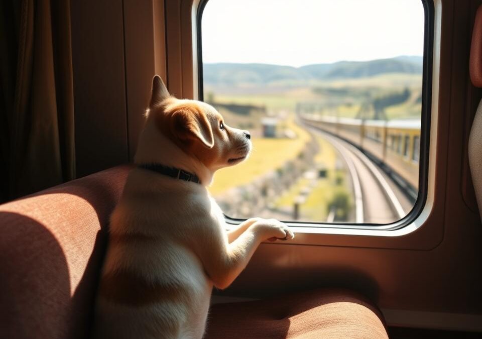 Podróż psa pociągiem – Wszystko, co musisz o tym wiedzieć!