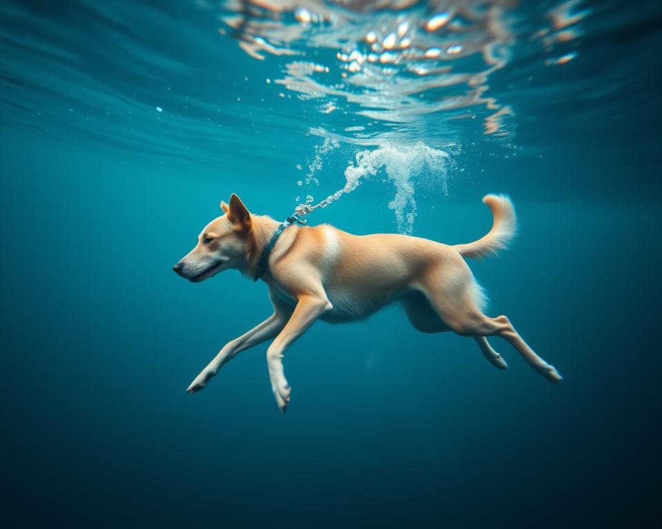 podwodne treningi psów