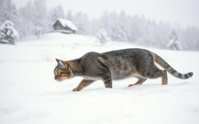 Blog o kotach 16 Dlaczego kot więcej poluje zimą?