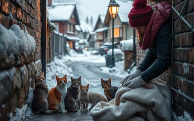 Blog o kotach 22 Jak pomóc sąsiedzkim bezdomnym kotom zimą?