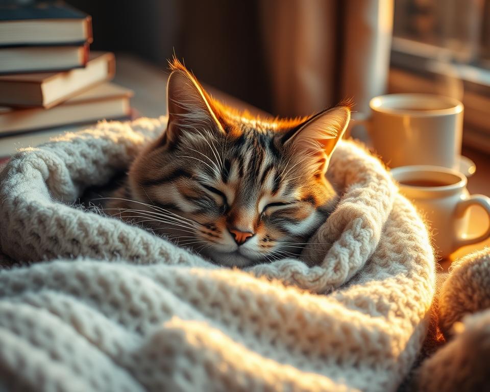 przeziebienie-kota-zima przeziębienie kota zimą