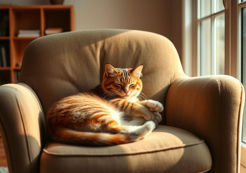 Przytulne zachowania kota – Wszystko, co musisz o tym wiedzieć!