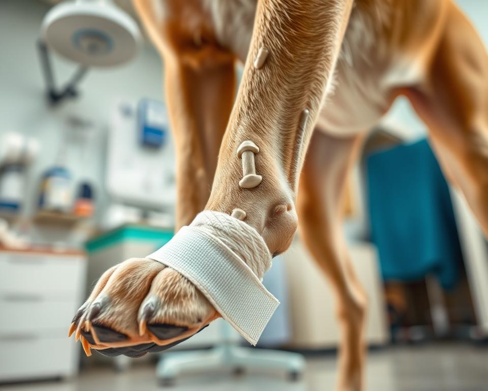 regeneracja złamań u psa