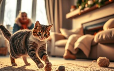 Brak ruchu zimą u kotów – jak je aktywizować?