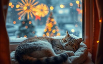 Sylwester i zestresowany kot – poradnik przetrwania