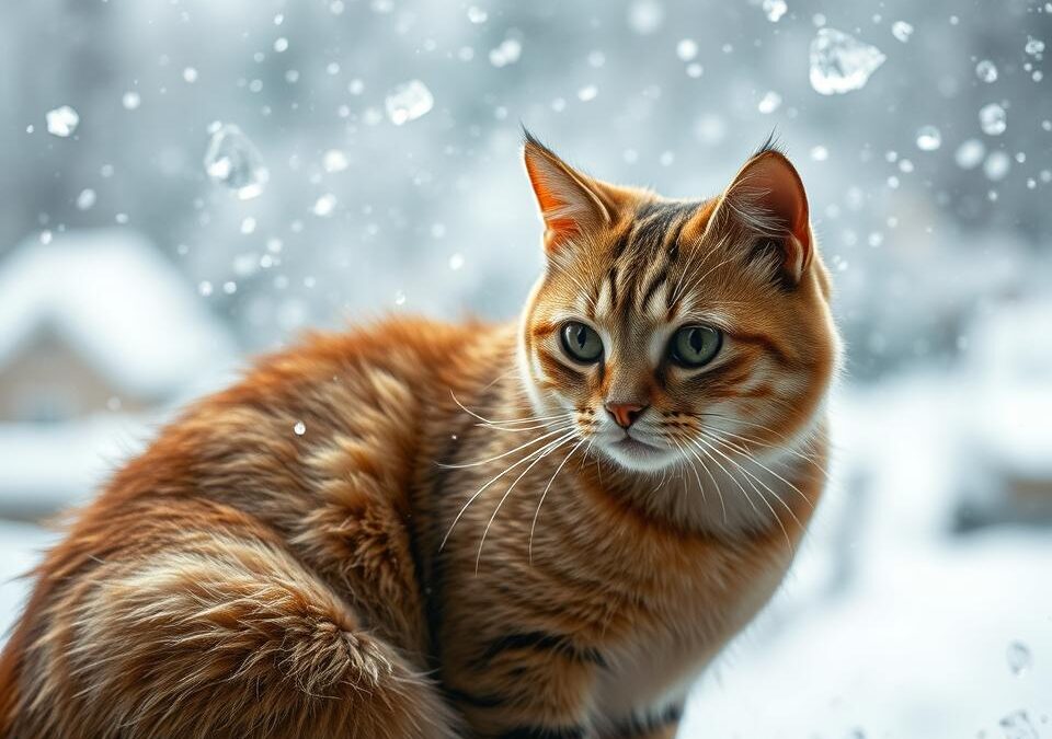 Twój kot boi się wichury? Oto jak mu pomóc