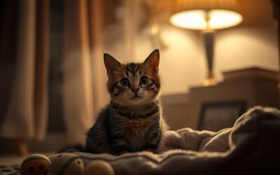 Kot i fajerwerki – jak go uspokoić w Sylwestra?