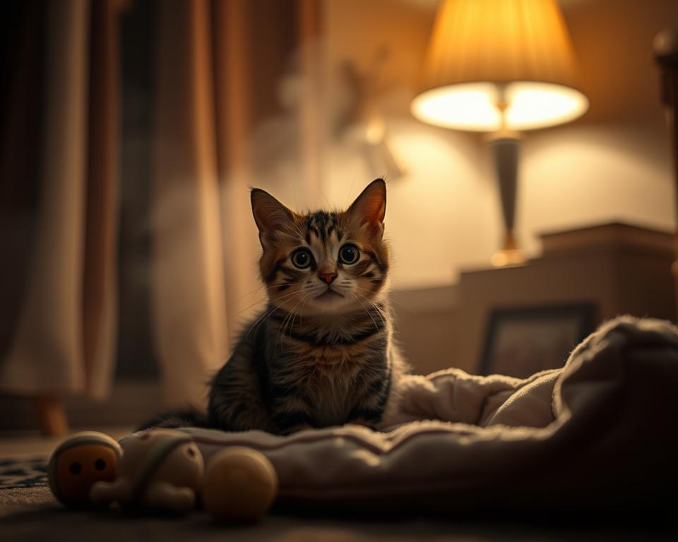 stres-kota-przez-fajerwerki-zima stres kota przez fajerwerki zimą