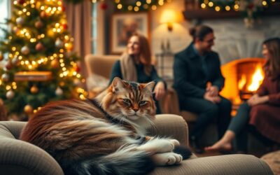 Blog o kotach 24 Kot i świąteczni goście – jak zredukować stres