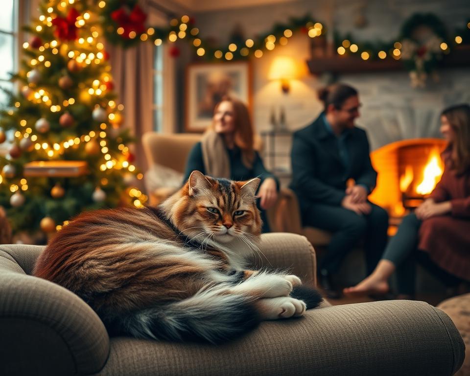 stres-kota-przez-gosci-zima stres kota przez gości zimą