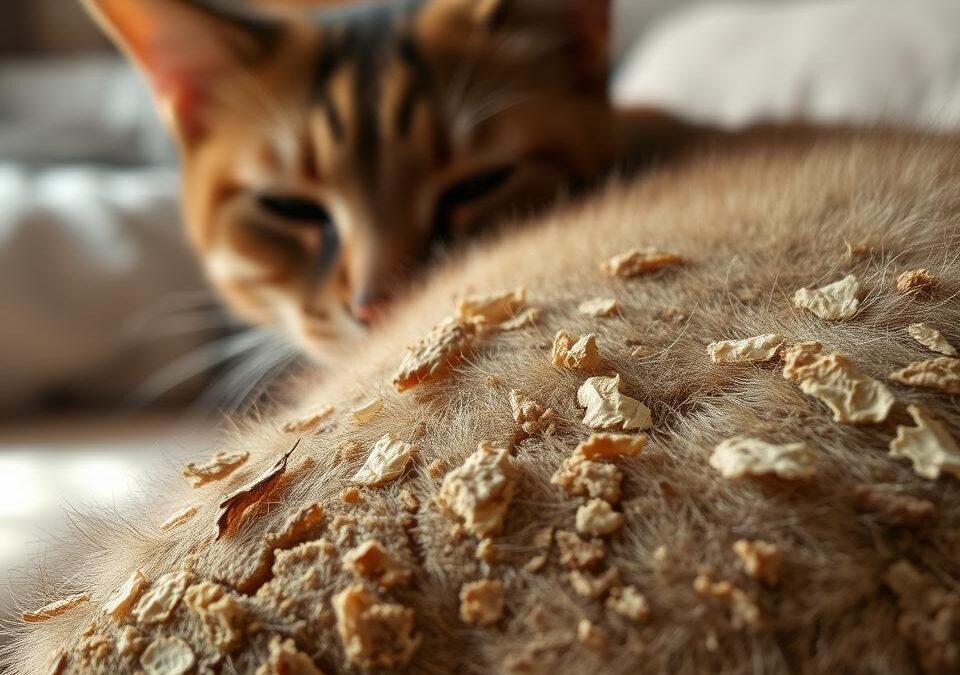Kot i sucha skóra zimą – co możesz zrobić?