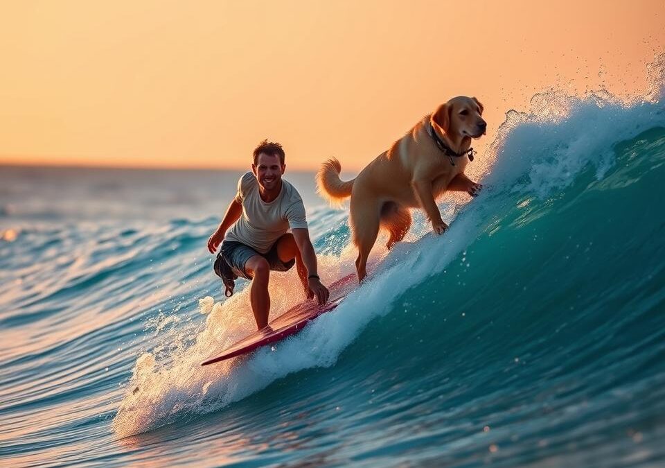 Surfowanie z psem – Wszystko, co musisz o tym wiedzieć!