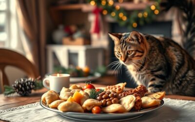 Czego NIE dawać kotu w święta?