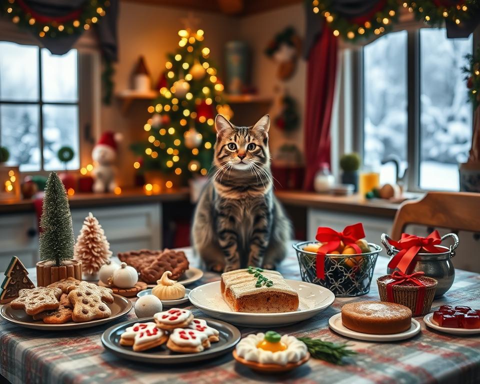 świąteczne przepisy dla kota zimą