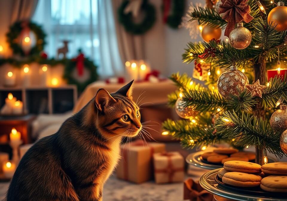 Koty i zapachy świąt – czego unikać?