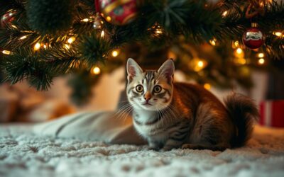 Blog o kotach 22 Kot w czasie świąt – jak nie zakłócić uroczystości?