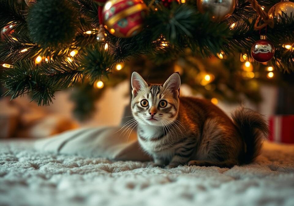 Kot w czasie świąt – jak nie zakłócić uroczystości?