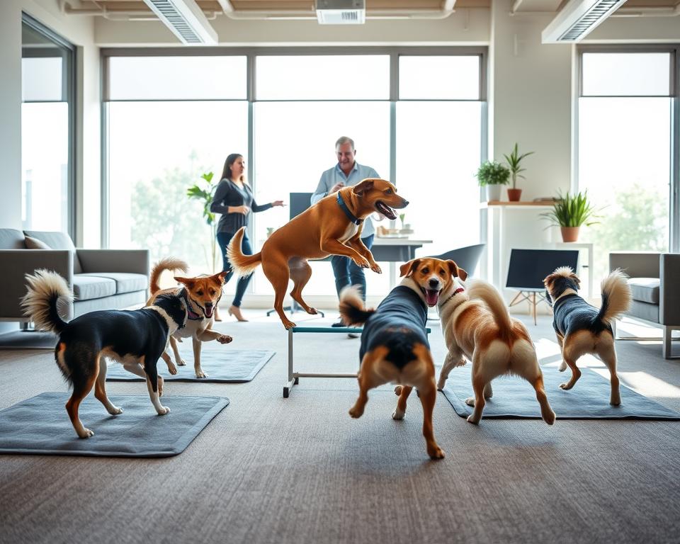 terapia-ruchowa-dla-psow-w-biurze terapia ruchowa dla psów w biurze