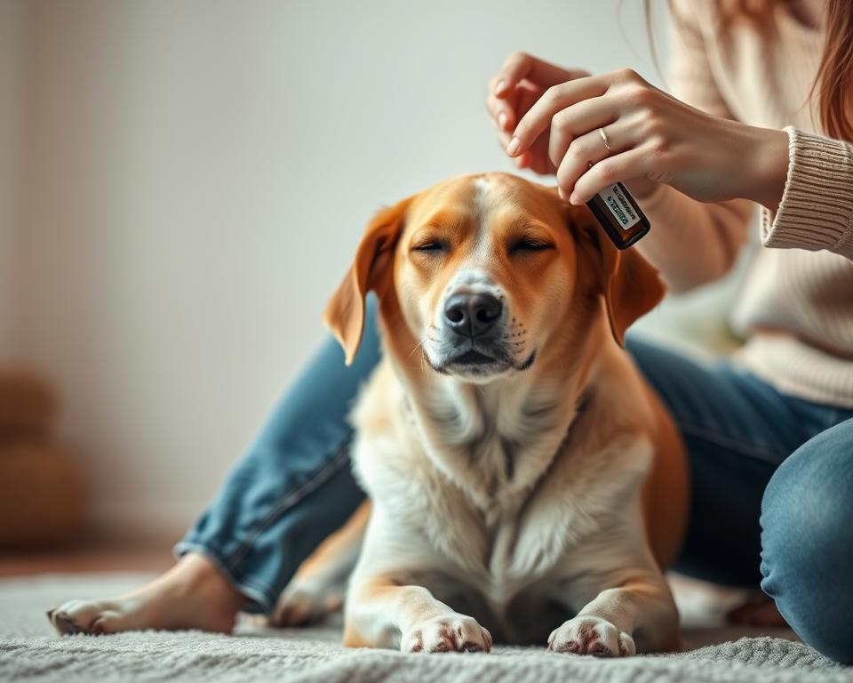 uspokajanie psa olejkami eterycznymi