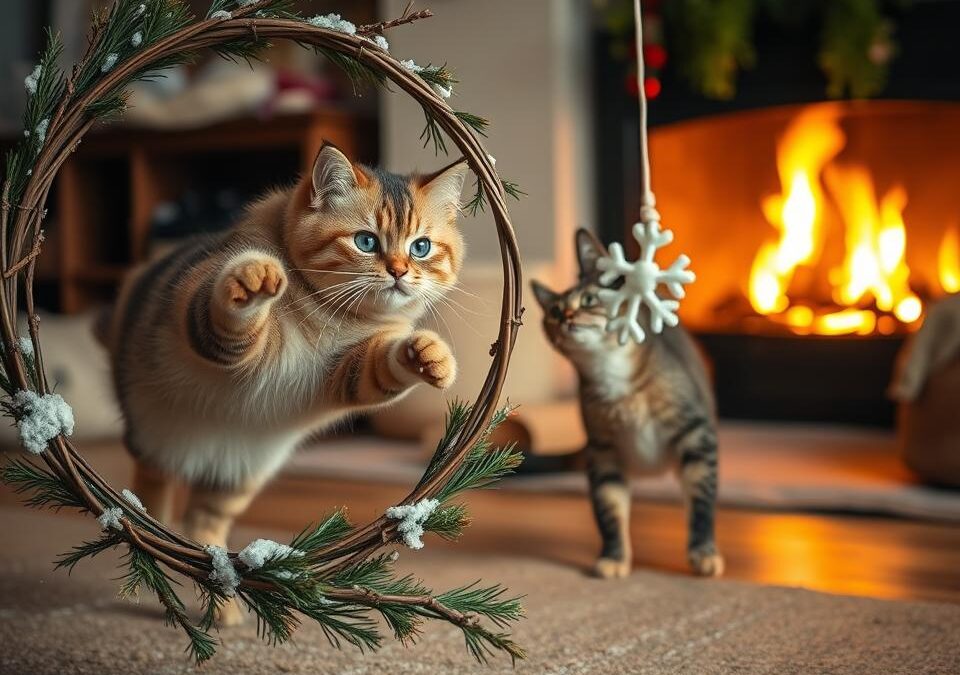 Jak utrzymać kota w formie zimą?