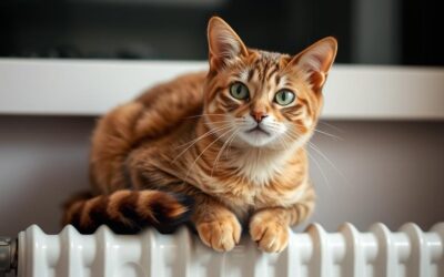 Kot śpiący na kaloryferze – normalne czy niepokojące?