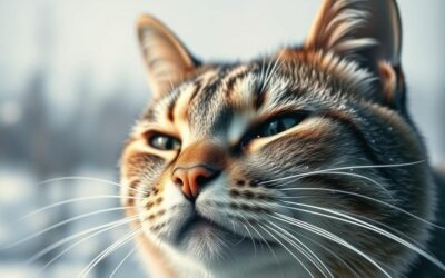 Mroźna pogoda a wąsy kota – czy jest związek?