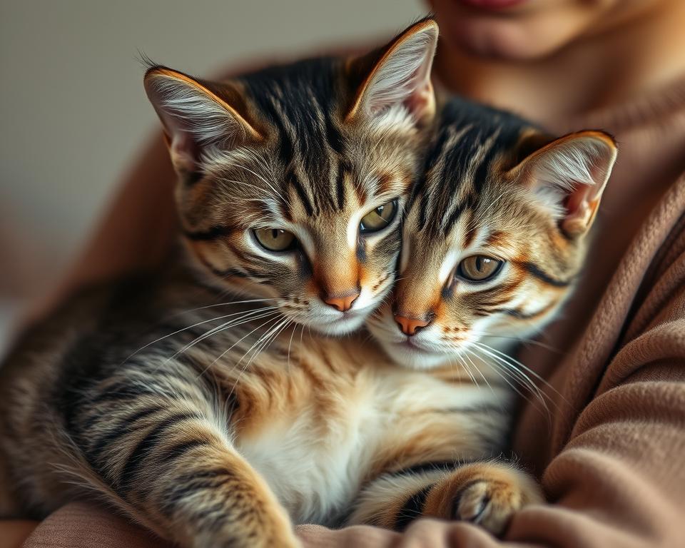 więź kota z opiekunem