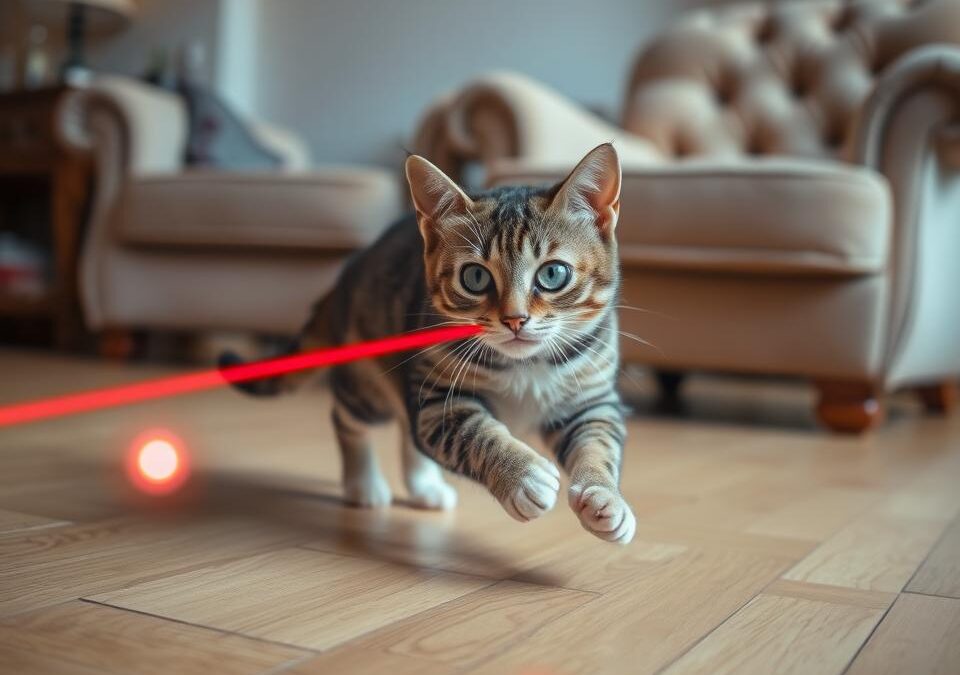 Zabawa laserem dla kota – Wszystko, co musisz o tym wiedzieć!