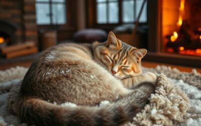 Zachowanie kotów pod koniec roku