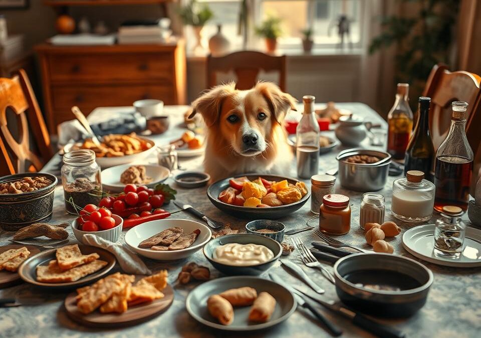 Zagrożenia stołu jadalnego dla psów – Wszystko, co musisz o tym wiedzieć!