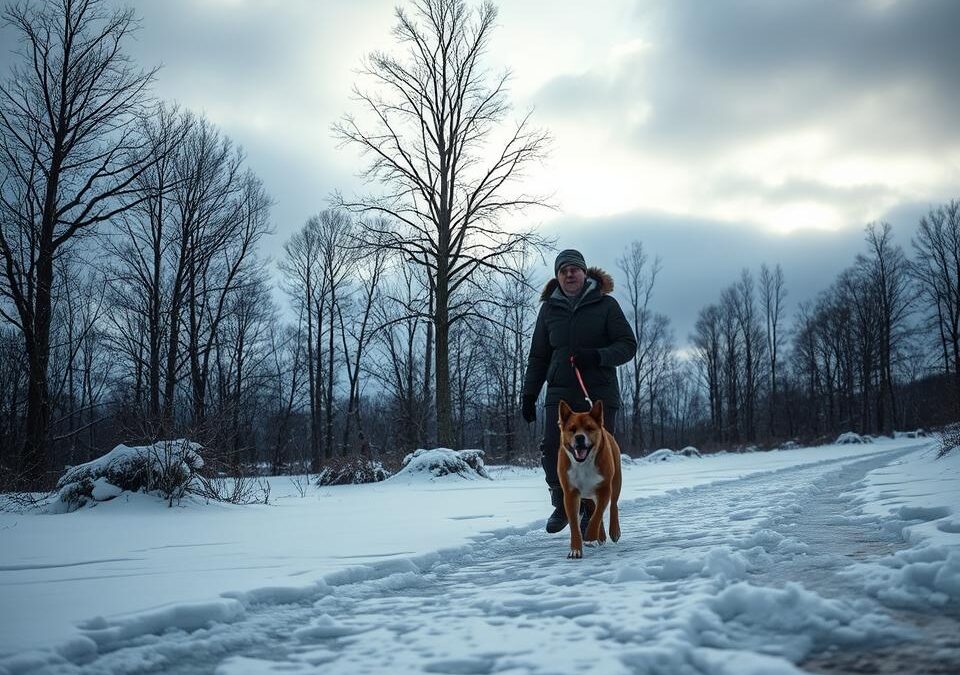 Zagrożenia zimowych spacerów z psem – Wszystko, co musisz o tym wiedzieć!