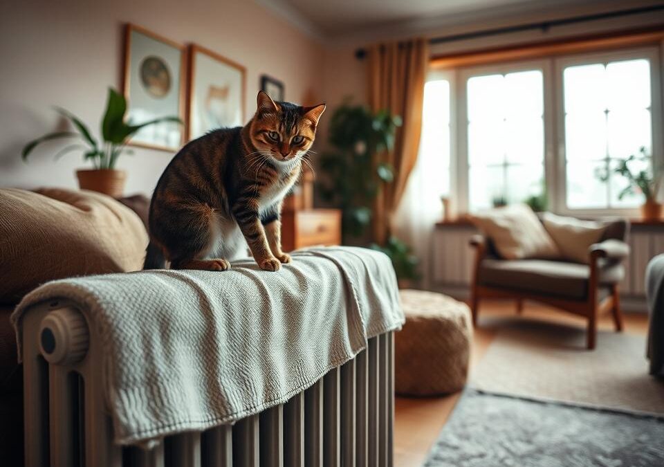 Koty i kaloryfery – jak zapobiec poparzeniom