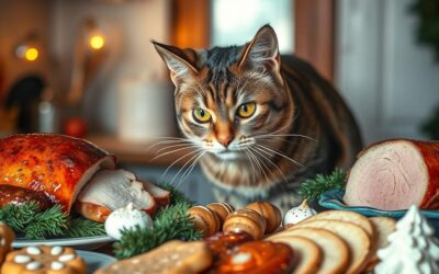 Blog o kotach 17 Kot i świąteczne jedzenie – co wolno, a czego nie?