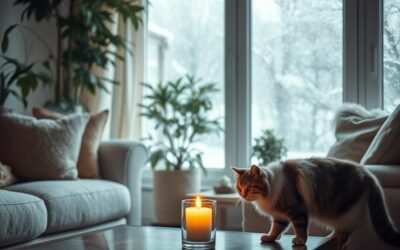 Blog o kotach 16 Zapach w mieszkaniu z kotem zimą – na co uważać?
