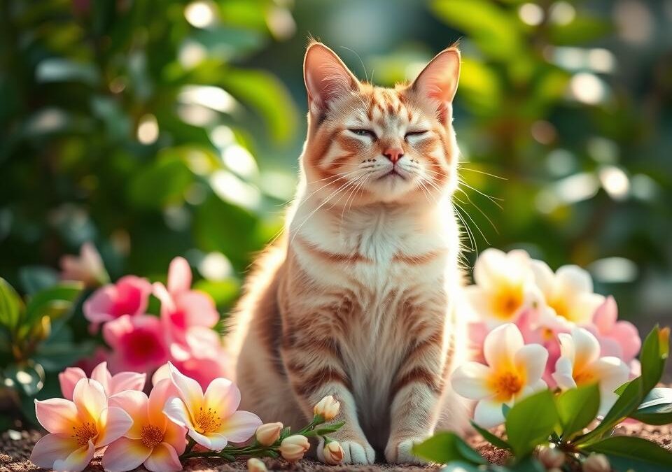 Zarządzanie stresem kota olejkami eterycznymi – Wszystko, co musisz o tym wiedzieć!