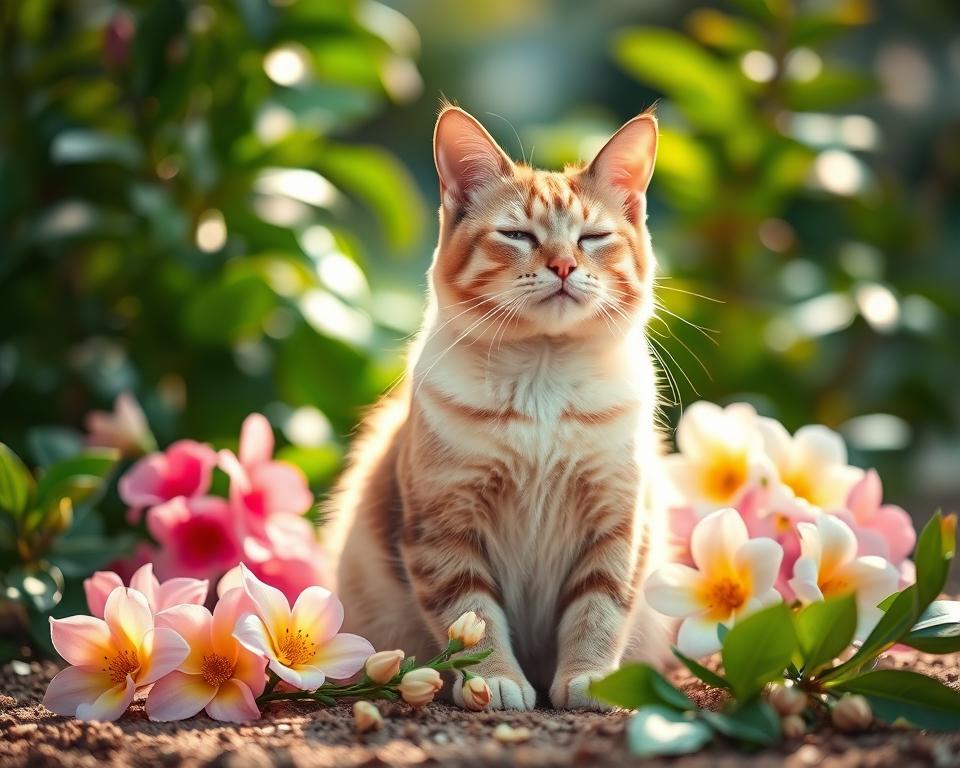 zarządzanie stresem kota olejkami eterycznymi