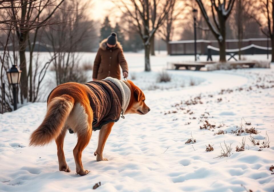 Zimowe porady spacerowe dla psa – Wszystko, co musisz o tym wiedzieć!