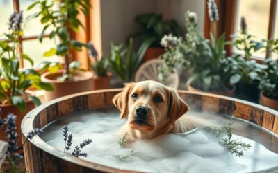 Magazyn Internetowy 19 Ziołowe kąpiele dla psa – Wszystko, co musisz o tym wiedzieć!