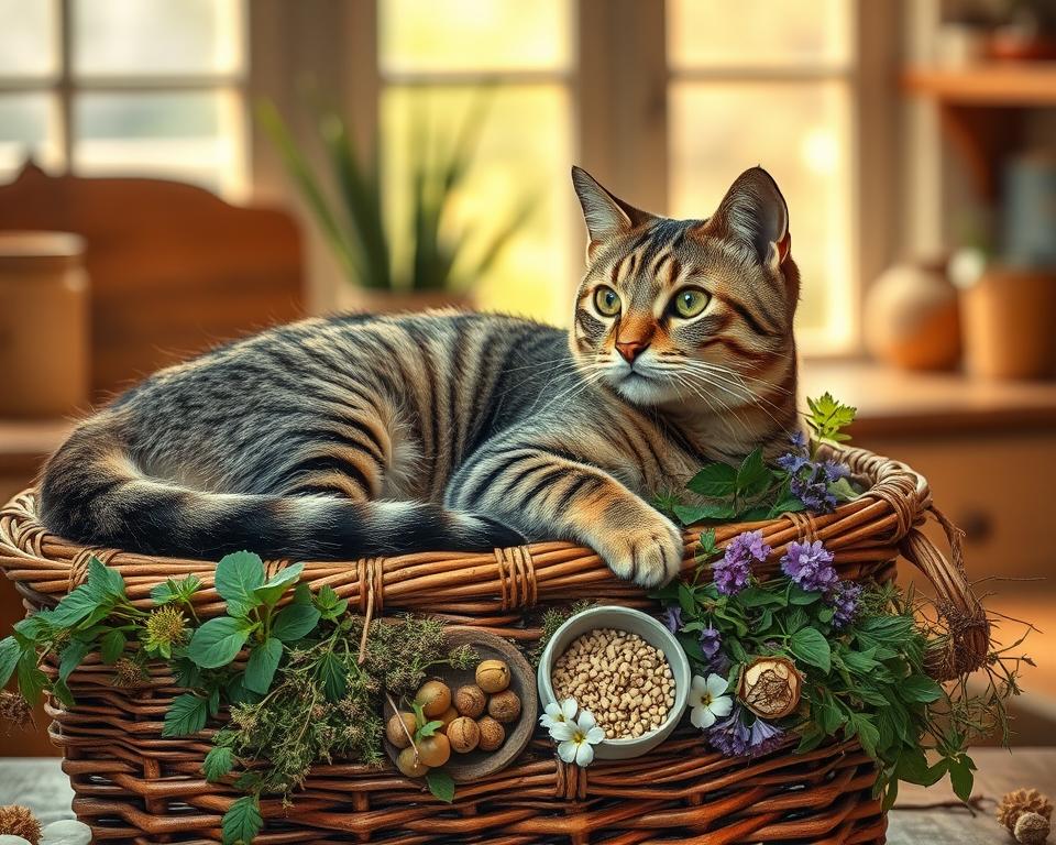 ziołowe leczenie kota