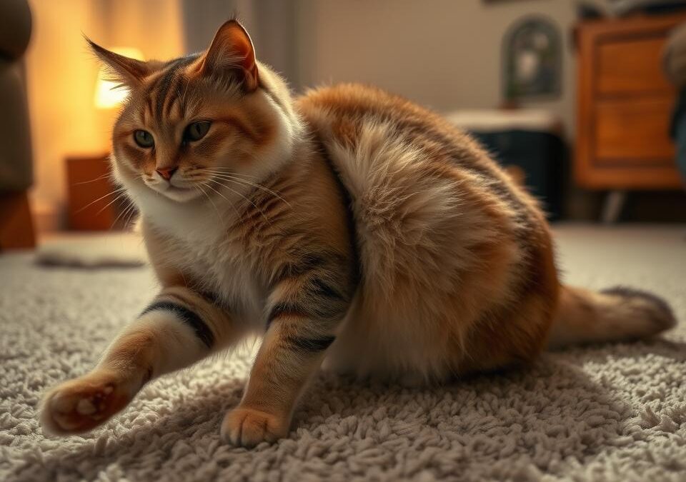 Zimowa zmiana sierści u kotów