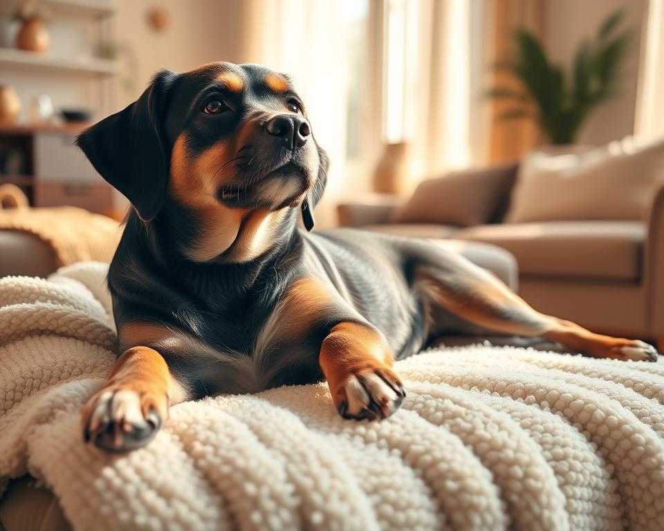 zmniejszanie linienia u psa