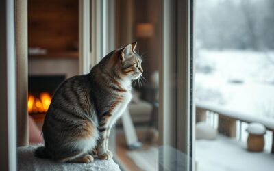 Blog o kotach 17 Kot zimą w domu czy na dworze?