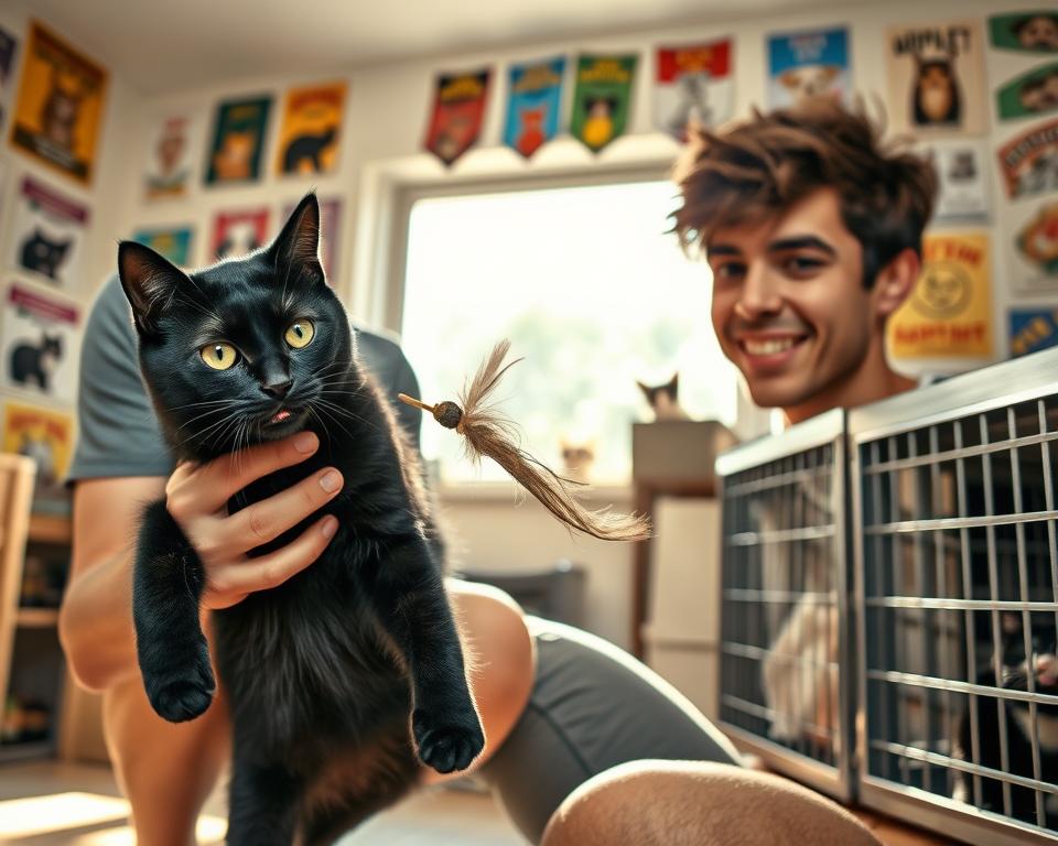 adopcja czarnego kota