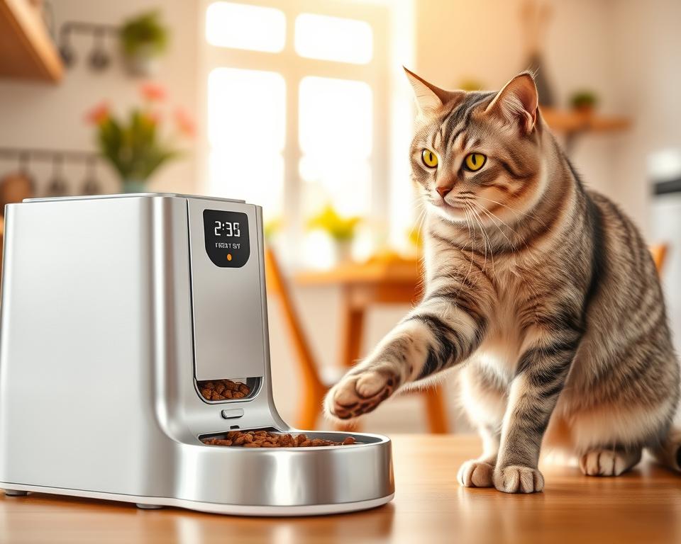 automatyczne karmniki dla kota