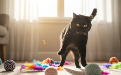 Blog o kotach 17 Po zmianie na CricksyCat: bardziej energiczny i spokojniejszy kot