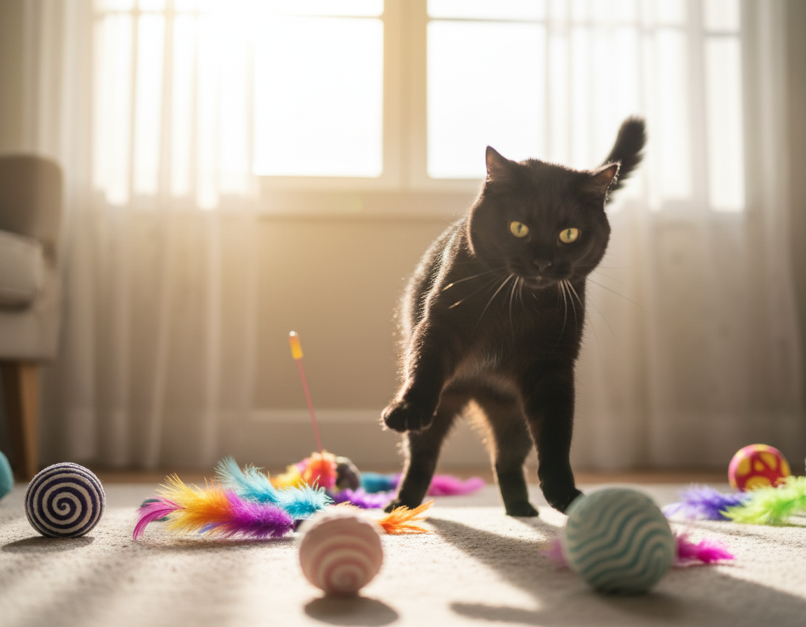 bardziej energiczny kot po CricksyCat