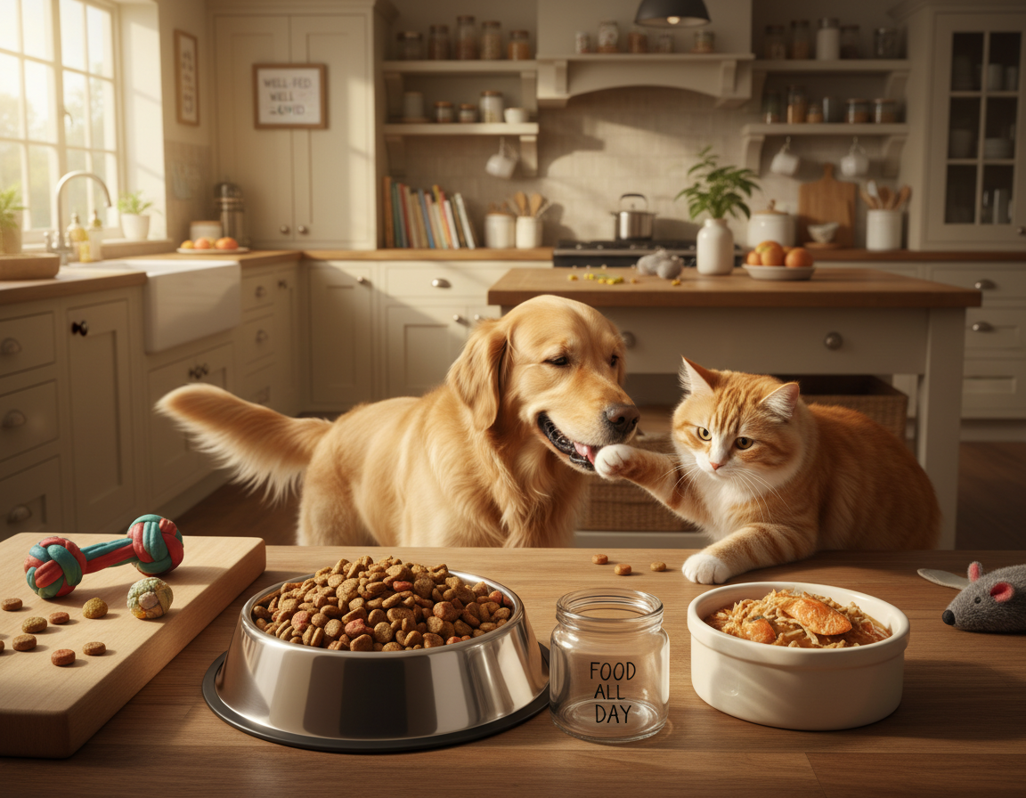 błędy związane z miską dla psa