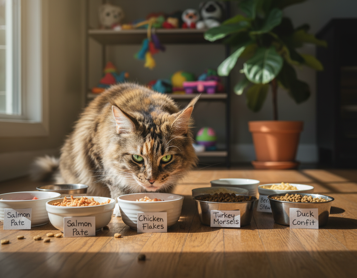 czy wybredny kot zje CricksyCat